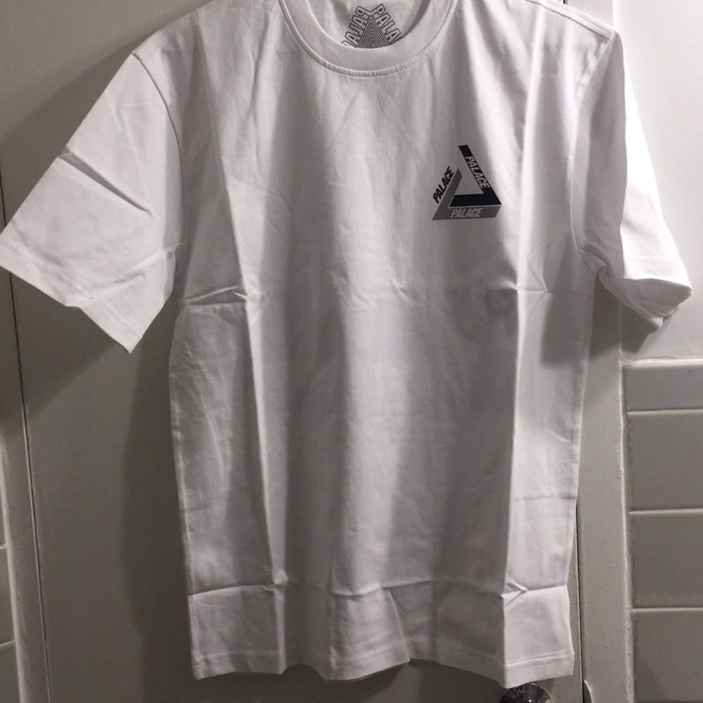 Palace Tri-Shadow Tee White/Grey NEW